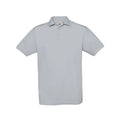 Polo Safran pacific grey / S - personalizzabile con logo