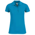 Polo Safran Timeless Donna azzurro / XS - personalizzabile con logo