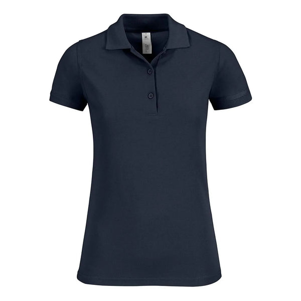 Polo Safran Timeless Donna blu / XS - personalizzabile con logo