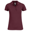 Polo Safran Timeless Donna bordeaux / XS - personalizzabile con logo