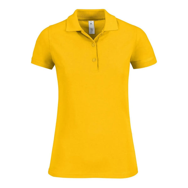 Polo Safran Timeless Donna giallo / XS - personalizzabile con logo