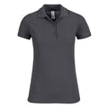 Polo Safran Timeless Donna grigio / XS - personalizzabile con logo