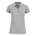 Polo Safran Timeless Donna heather grey / XS - personalizzabile con logo