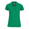 Polo Safran Timeless Donna kelly green / XS - personalizzabile con logo