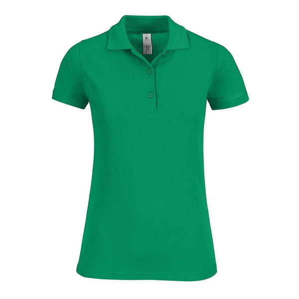 Polo Safran Timeless Donna kelly green / XS - personalizzabile con logo