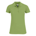 Polo Safran Timeless Donna pistachio / XS - personalizzabile con logo