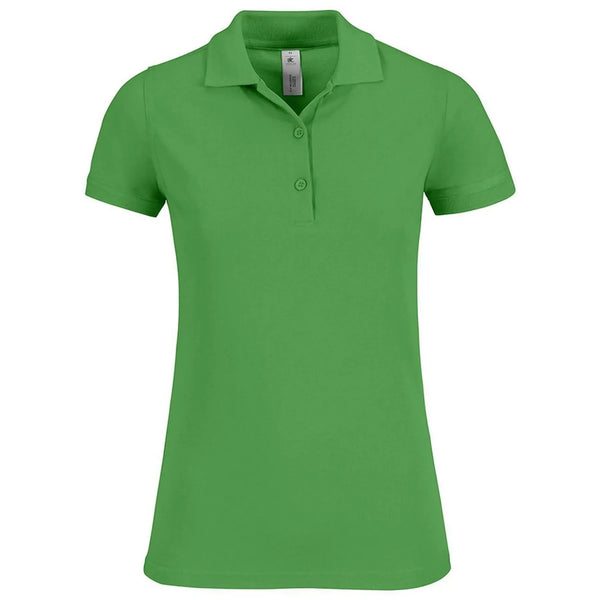 Polo Safran Timeless Donna real green / XS - personalizzabile con logo