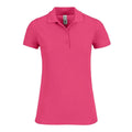 Polo Safran Timeless Donna rosa / XS - personalizzabile con logo