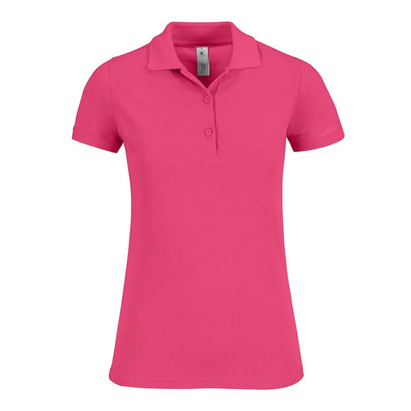 Polo Safran Timeless Donna rosa / XS - personalizzabile con logo