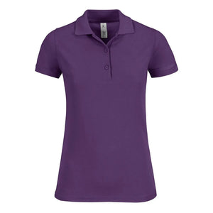 Polo Safran Timeless Donna viola / XS - personalizzabile con logo