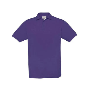 Polo Safran viola / S - personalizzabile con logo