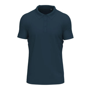 Polo Stretch marina blue / S - personalizzabile con logo