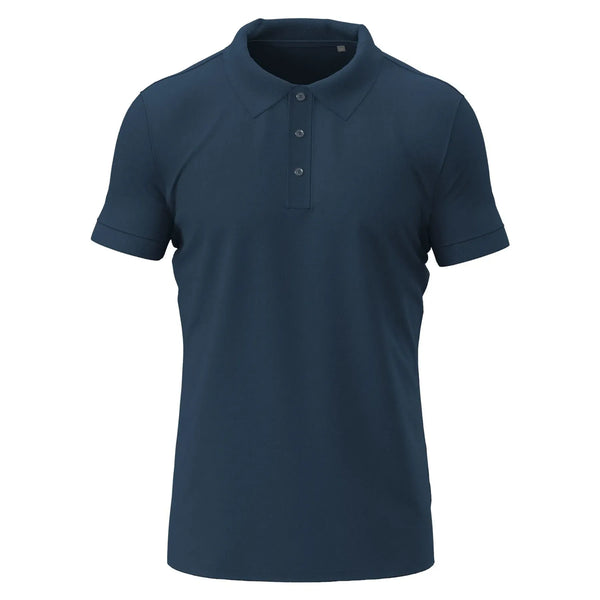 Polo Stretch navy blue / S - personalizzabile con logo