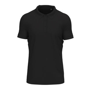 Polo Stretch nero / S - personalizzabile con logo