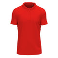 Polo Stretch rosso / S - personalizzabile con logo
