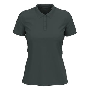 Polo Stretch Women grigio / XS - personalizzabile con logo