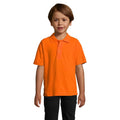 Polo  Summer Ii Kids 170G Arancione / L - personalizzabile con logo
