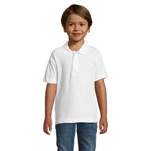 Polo  Summer Ii Kids 170G Bianco / L - personalizzabile con logo