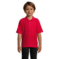 Polo  Summer Ii Kids 170G Rosso / L - personalizzabile con logo