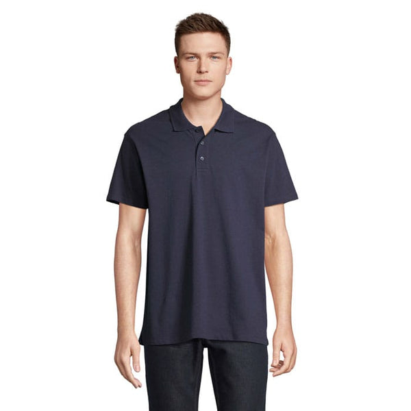 Polo  Summer Ii Men 170G Blu Scuro Francese / XS - personalizzabile con logo