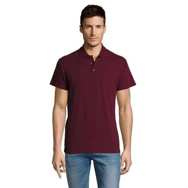 Polo  Summer Ii Men 170G bordeaux / XS - personalizzabile con logo