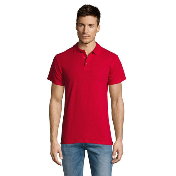 Polo  Summer Ii Men 170G Rosso / XS - personalizzabile con logo