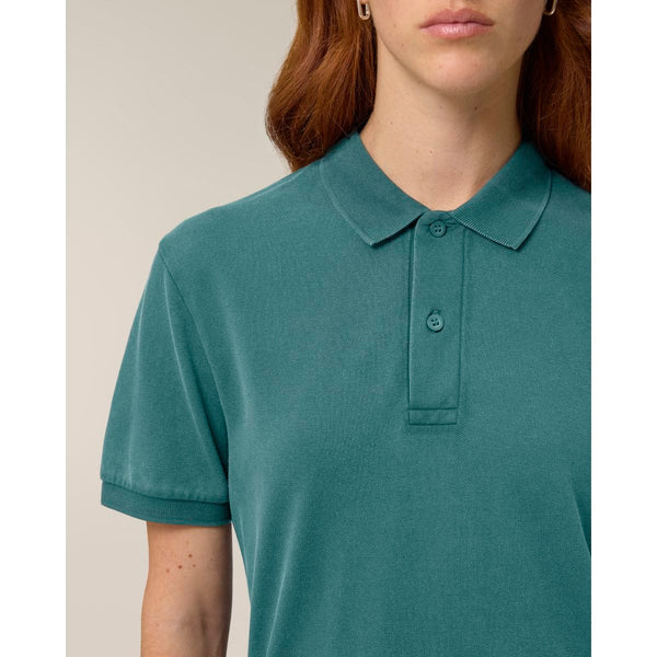 Polo Unisex Garment Dyed Coaster Vintage - personalizzabile con logo