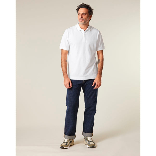 Polo Unisex Prepster 2.0 bianco / XXS - personalizzabile con logo