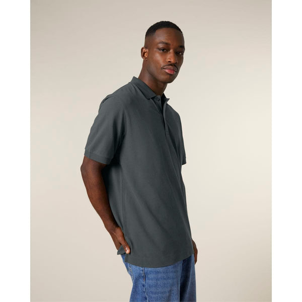 Polo Unisex Prepster 2.0 grigio scuro / XXS - personalizzabile con logo