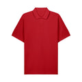 Polo Unisex Prepster 2.0 rosso / XXS - personalizzabile con logo