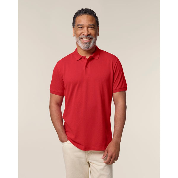Polo Uomo Stanley Coaster rosso / S - personalizzabile con logo