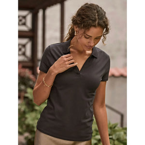 Polo Women Luxury Stretch V - personalizzabile con logo