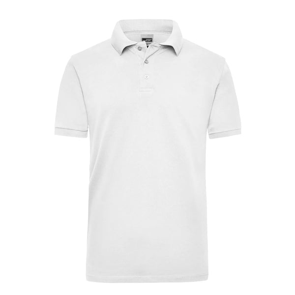 Polo Workwear Men bianco / S - personalizzabile con logo