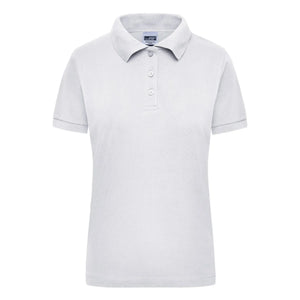 Polo Workwear Women bianco / S - personalizzabile con logo