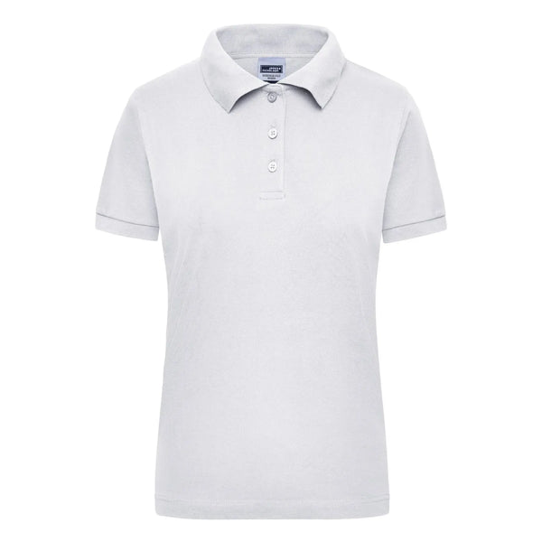 Polo Workwear Women bianco / S - personalizzabile con logo