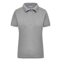Polo Workwear Women grey-heather / S - personalizzabile con logo