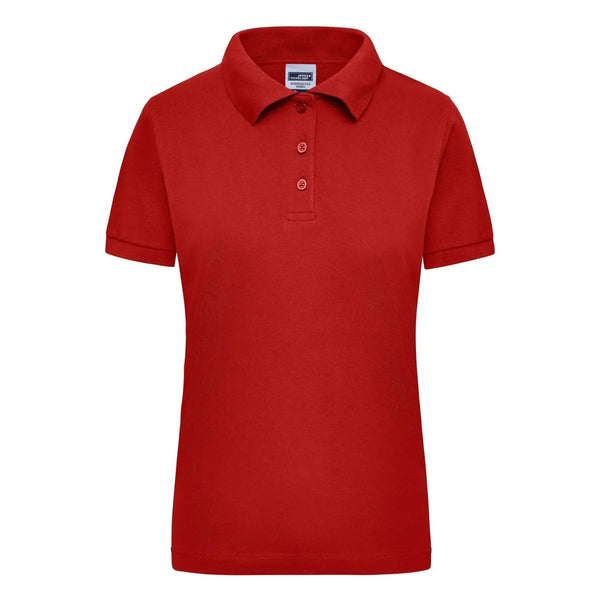 Polo Workwear Women rosso / S - personalizzabile con logo