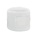 Polsino in policotone Bianco - personalizzabile con logo