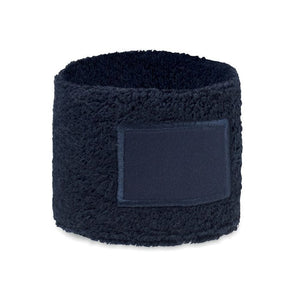 Polsino in policotone blu navy - personalizzabile con logo