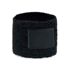 Polsino in policotone Nero - personalizzabile con logo