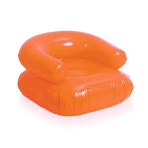 Poltrona Reset arancione - personalizzabile con logo