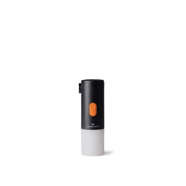 Pompa e luce da campeggio portatile Nordic Drift Titan nero - personalizzabile con logo