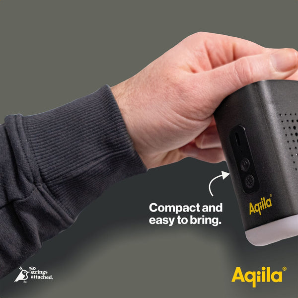 Pompa elettrica wireless Aqiila Airbird C2 Nero - personalizzabile con logo