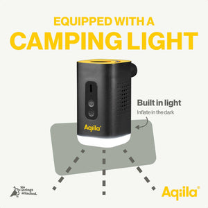 Pompa elettrica wireless Aqiila Airbird C2 Nero - personalizzabile con logo