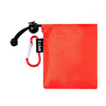 Poncho Claytop rosso - personalizzabile con logo