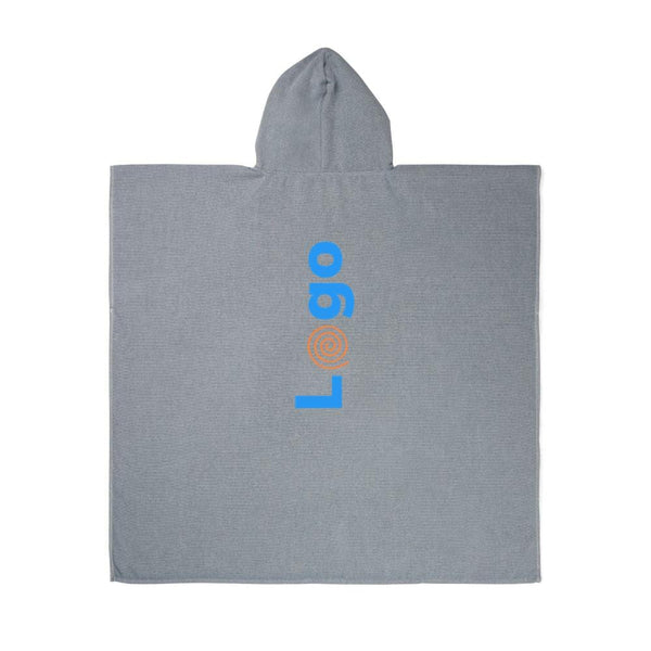 Poncho da spiaggia hamam VINGA Telo in spugna - personalizzabile con logo