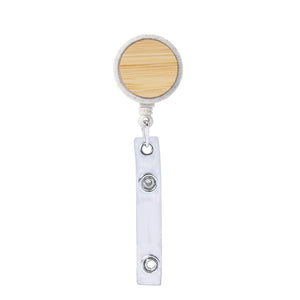 Porta Badge Alikra natural - personalizzabile con logo