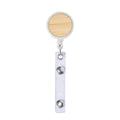 Porta Badge Alikra natural - personalizzabile con logo