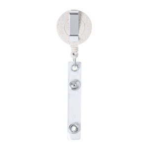 Porta Badge Alikra natural - personalizzabile con logo