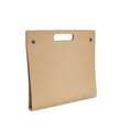 Porta blocnotes in cartone beige - personalizzabile con logo